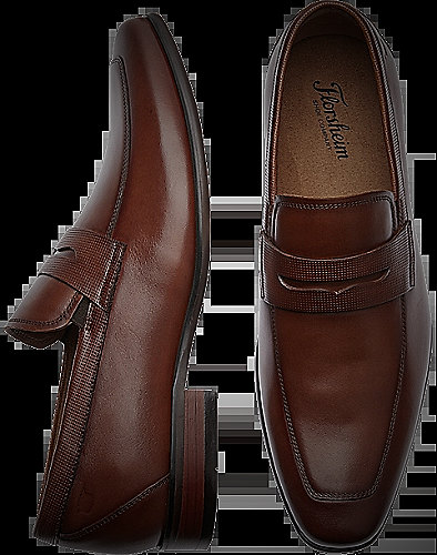 Loafers - cognac men's dress shoes