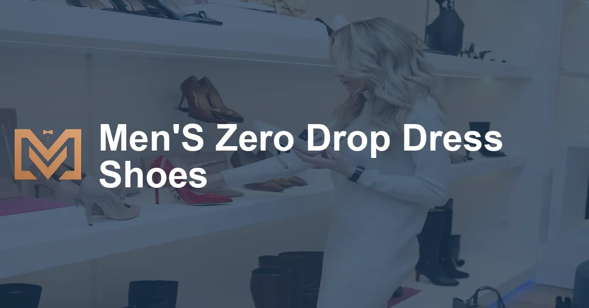 Men'S Zero Drop Dress Shoes - Men's Venture