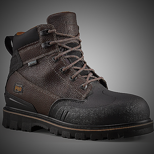 Men's Direct Attach 6" Steel Toe Waterproof Work Boot - men's timberland work shoes