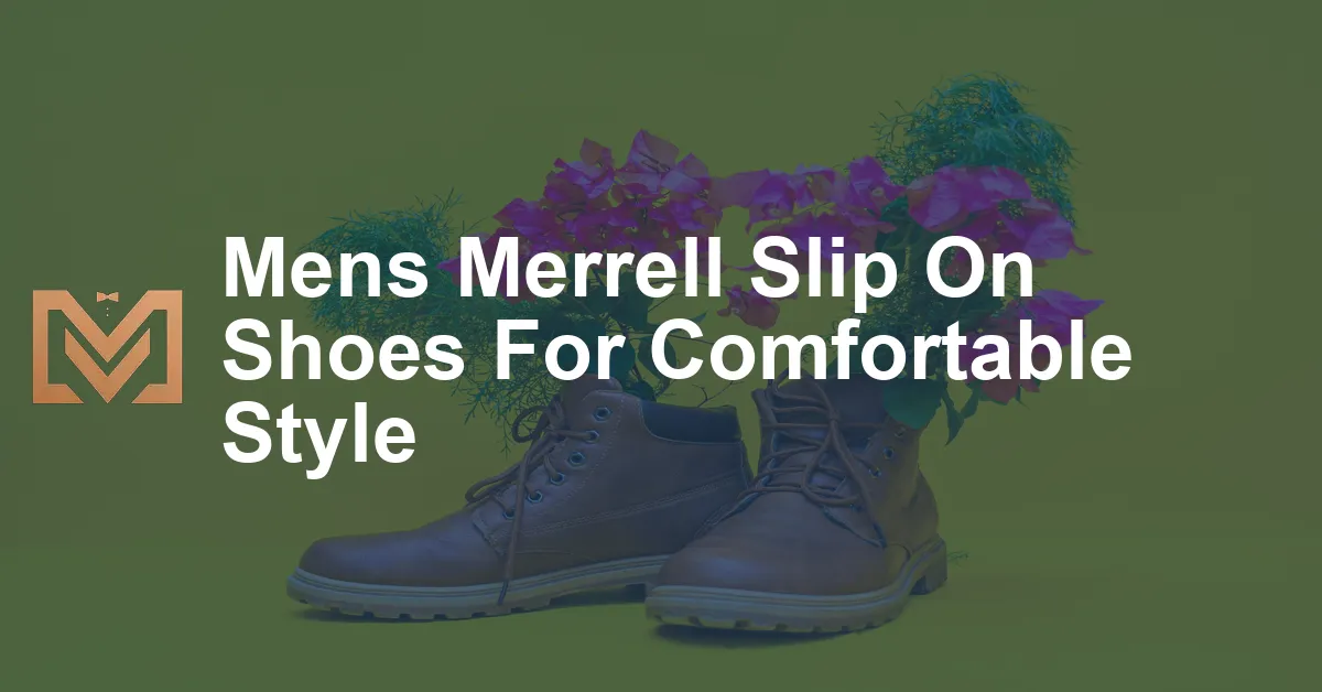 Mens Merrell Slip On Shoes For Comfortable Style - Men's Venture