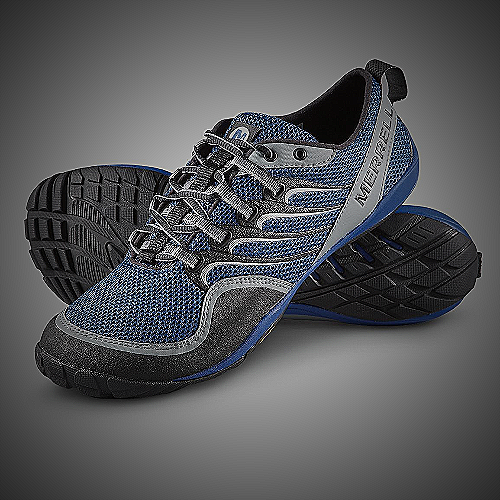 Merrell Men's Vapor Glove 4 Trail Runner - merrell barefoot shoes mens