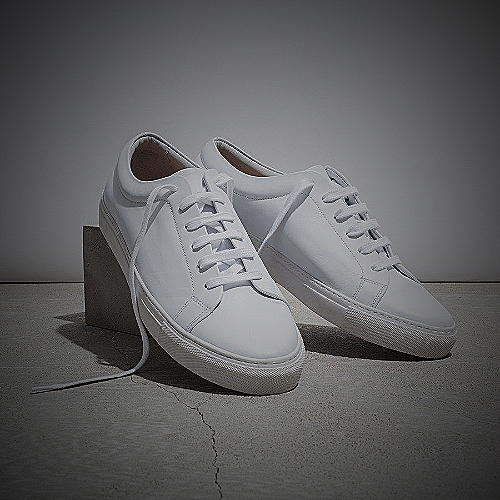 Minimalist White Designer Shoes - men's all white designer shoes