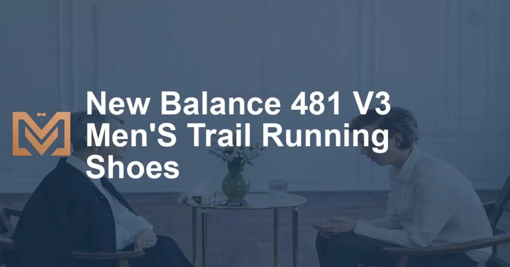 New Balance 481 V3 Men'S Trail Running Shoes - Men's Venture