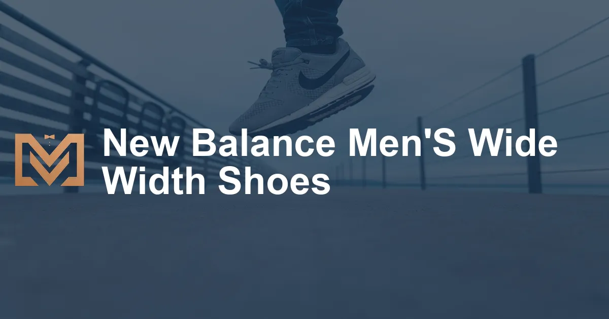 New Balance Men'S Wide Width Shoes - Men's Venture