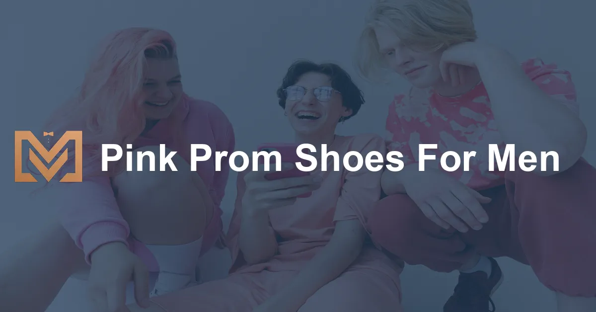 Pink Prom Shoes For Men - Men's Venture