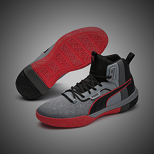 Puma Men's Basketball Shoes - red puma shoes men's