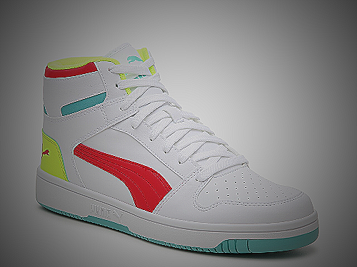 Puma Rebound LayUp High Top Sneakers - men white high top shoes
