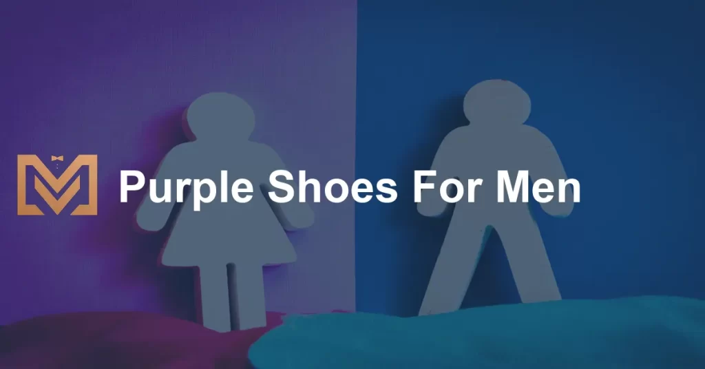 Purple Shoes For Men - Men's Venture
