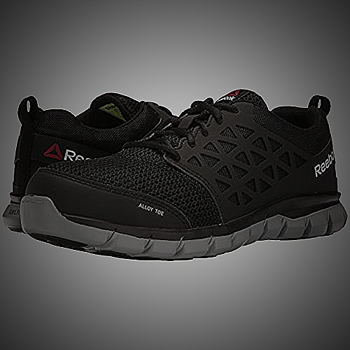 Reebok Work Men's Sublite Cushion Work RB4041 Industrial and Construction Shoe - men's zappos amazon safety shoes
