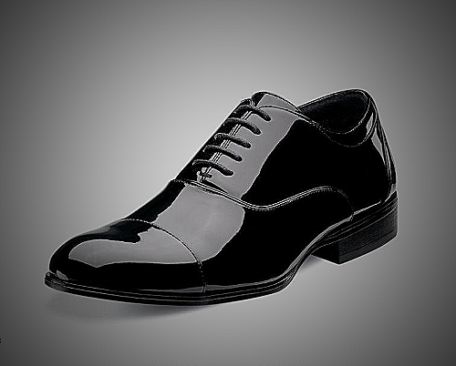 STACY ADAMS Men's Gala Tuxedo Oxford Shoes - wedding shoes for men brown