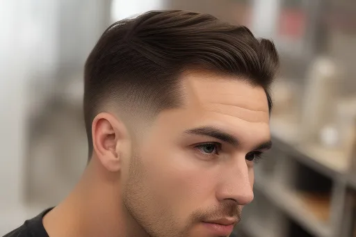 Medium short haircuts for big foreheads and thin hair male straight round - Side Part: Classic and Sophisticated - Medium short haircuts for big foreheads and thin hair male straight round