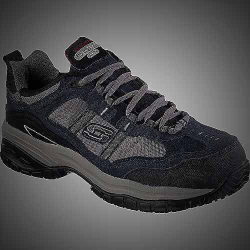 Skechers Men's Cankton Steel Toe Construction Shoe - composite safety shoes for men
