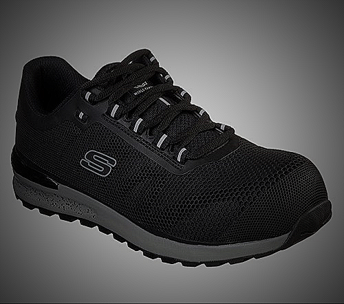 Skechers Men's Cankton Steel Toe Construction Shoe - composite safety shoes for men