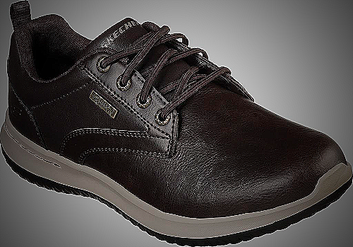 Skechers Men's Delson-Antigo Oxford - waterproof casual shoes mens