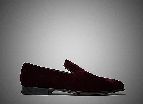 Stylish Moccasin Slippers - burgundy suede shoes mens