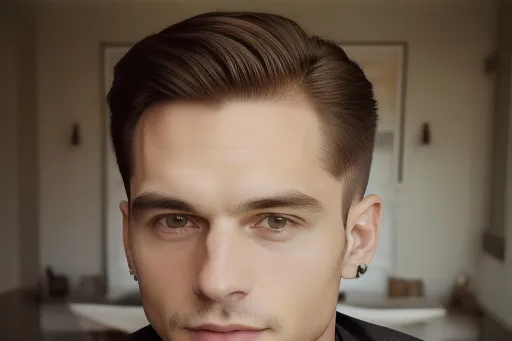 Short haircuts for big foreheads and thin hair male straight round - The Caesar Cut: Timeless Elegance - Short haircuts for big foreheads and thin hair male straight round