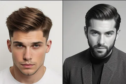 Medium short haircuts for big foreheads and thin hair male straight round - The French Crop: Modern and Stylish - Medium short haircuts for big foreheads and thin hair male straight round