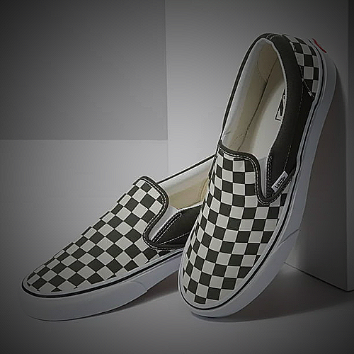 Vans Checkerboard Slip-Ons - men and women matching shoes
