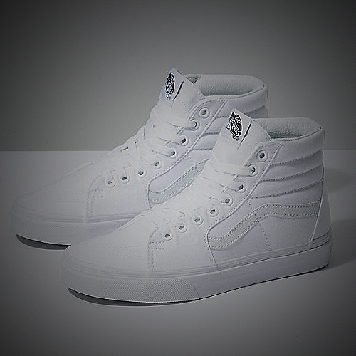 Vans Sk8-Hi Sneakers - men white high top shoes