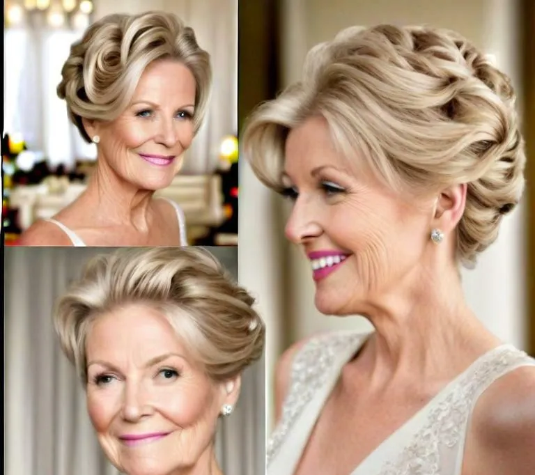 mother of the bride hairstyles for short thin hair - Classy Mother of the Bride Hairstyles for Short Hair - mother of the bride hairstyles for short thin hair