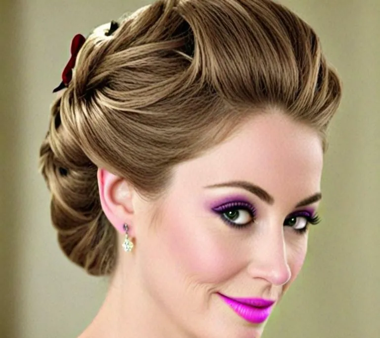 Beautiful easy updos for round faces wedding guest mother of the bride medium length - Conclusion - Beautiful easy updos for round faces wedding guest mother of the bride medium length