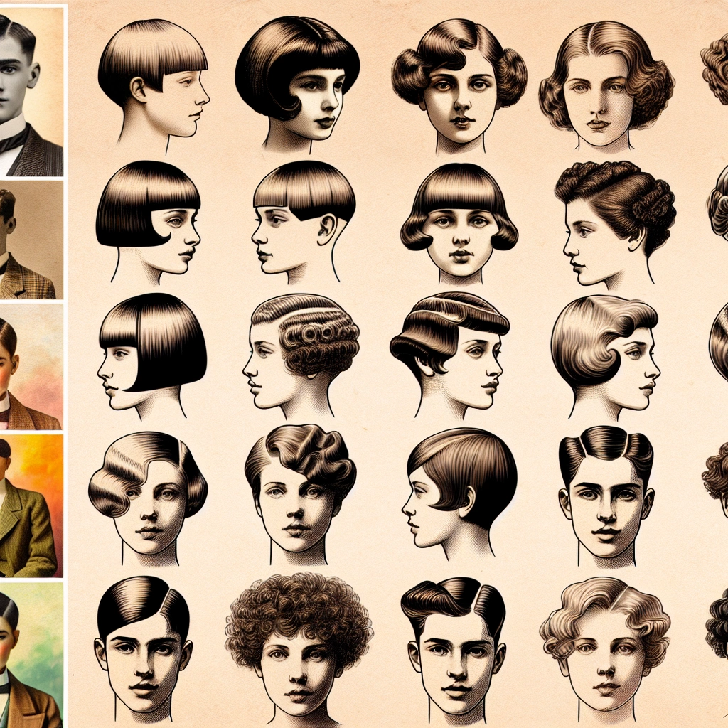 what haircut styles correspond to each face shape and side - Historical Significance of Hairstyles and Face Shapes - what haircut styles correspond to each face shape and side