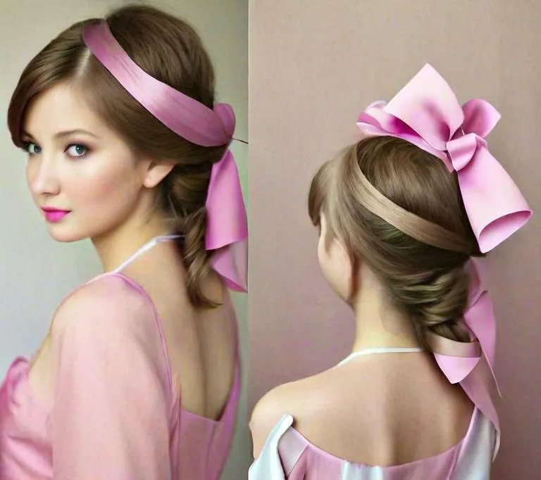 bridesmaid hairstyle for round face - Pretty Ribbons: Sweet and Timeless - bridesmaid hairstyle for round face