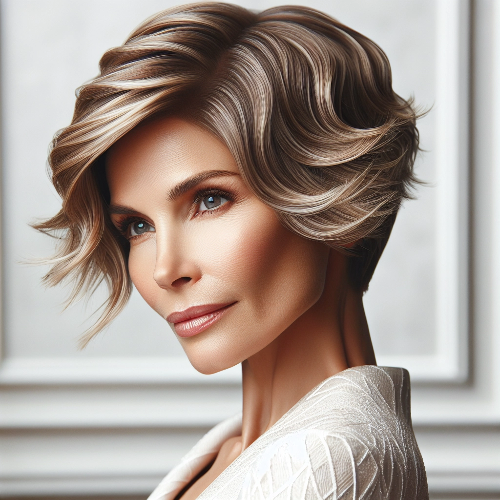 classy mother of the bride hairstyles for short hair - Side Swept Pixie - classy mother of the bride hairstyles for short hair