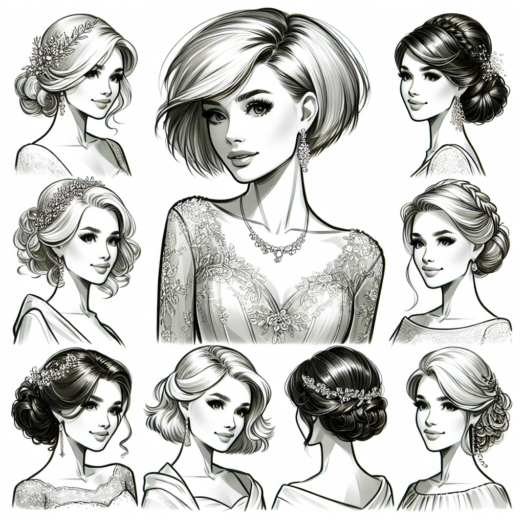 hairstyles for mother of the bride over 60 short hair - Styling Ideas for Short Hair - hairstyles for mother of the bride over 60 short hair